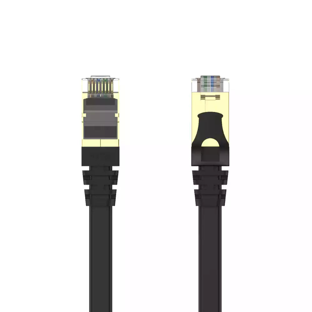 Buy Unitek C1897BK Cat 7 SSTP RJ45 Flat Ethernet Cable 1m from Vmart in Pakistan