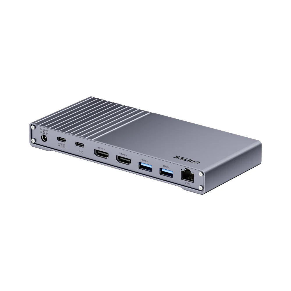 Buy Unitek D1117AGY01-EU Triple Display USB4 40Gbps Docking Station from Vmart in Pakistan