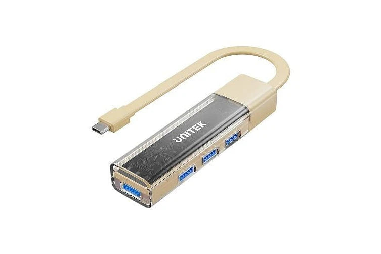 Buy Unitek H1319ACL01 Bi-Directional Hub with Detachable Cable Cream Latte from Vmart in Pakistan