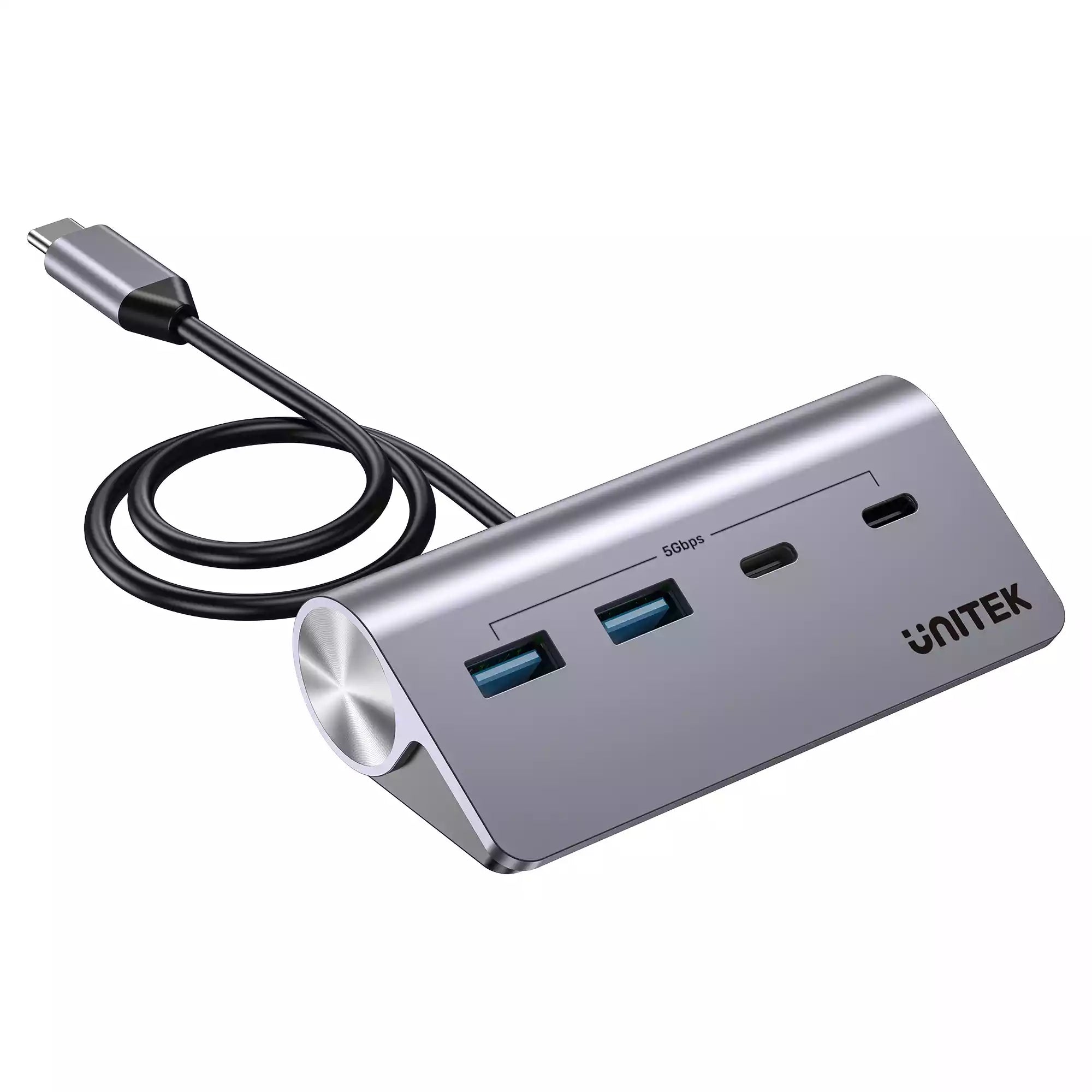 Buy Unitek H1337AGY01 uHUB Q4 4-in-1 USB-C Hub from Vmart in Pakistan
