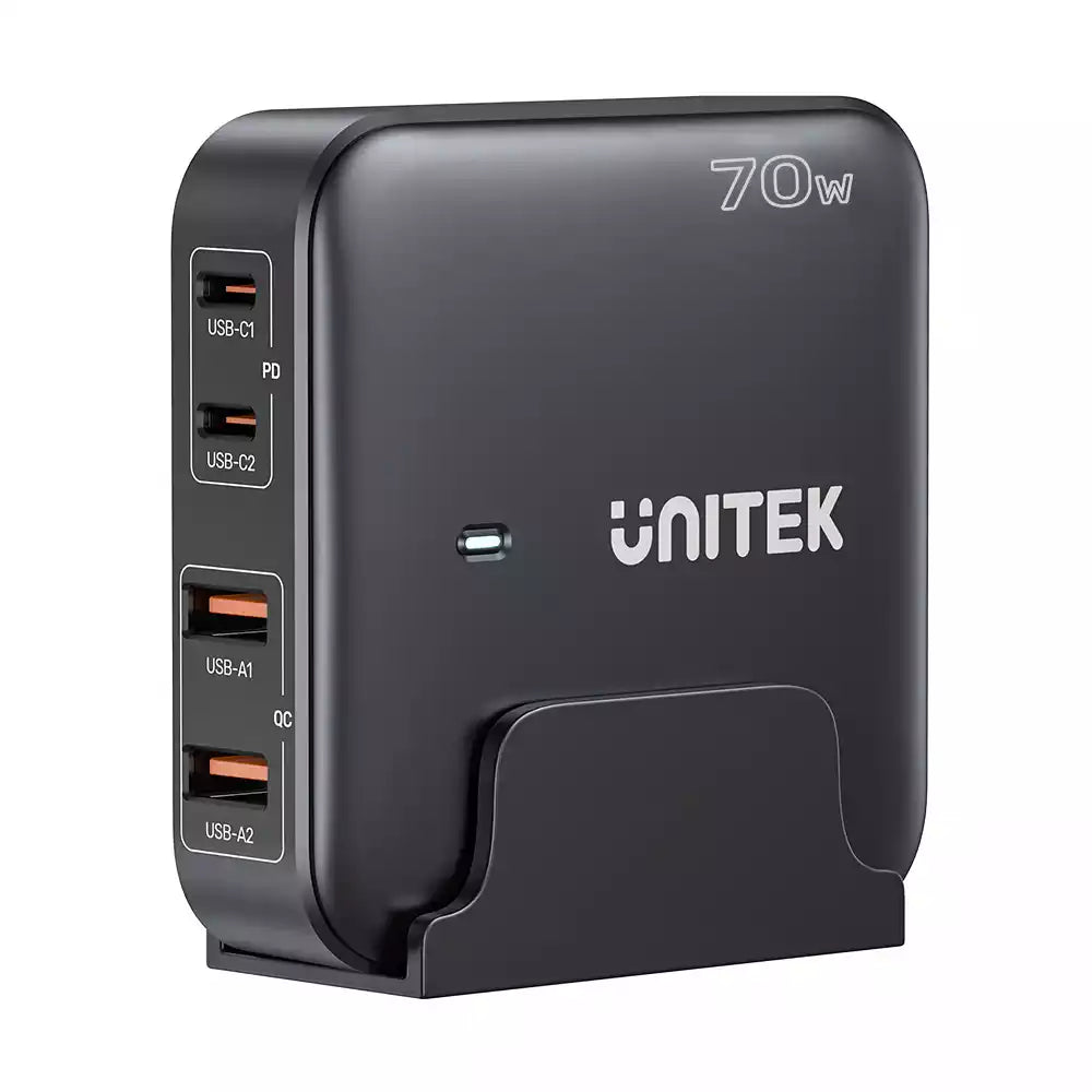 Buy Unitek P1228ABK01-EU 70W Desktop GaN Charging Station from Vmart in Pakistan
