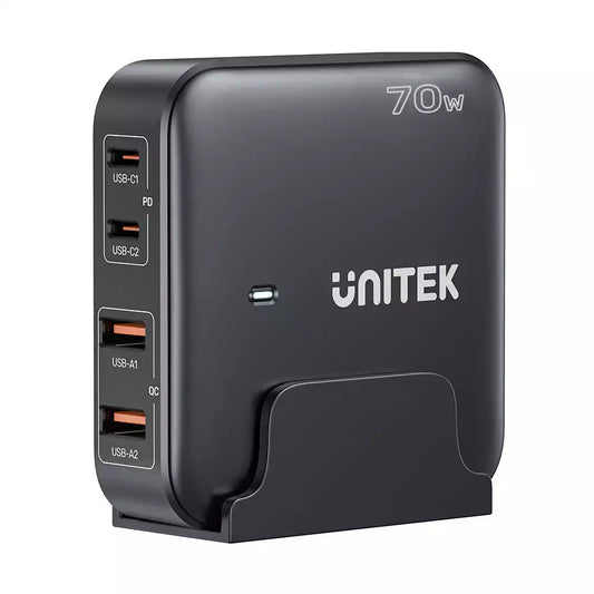 Buy Unitek P1228ABK01-EU 70W Desktop GaN Charging Station from Vmart in Pakistan