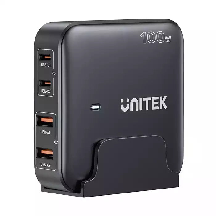 Buy Unitek P1229ABK01-EU 100W Desktop GaN Charging Station from Vmart in Pakistan