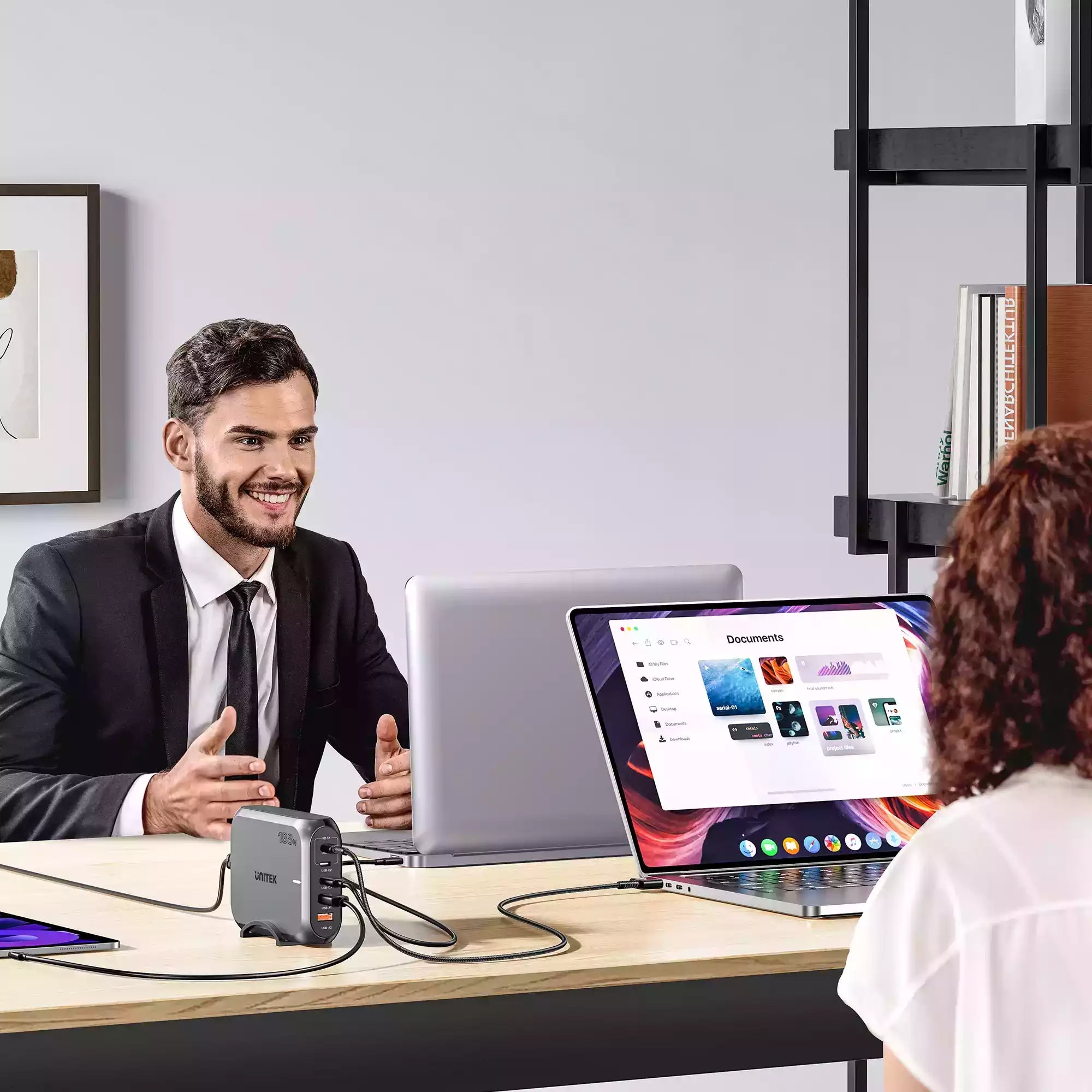 Buy Unitek P1234AGY01-EU 188W PD3.1 Desktop GaN Charging Station from Vmart in Pakistan