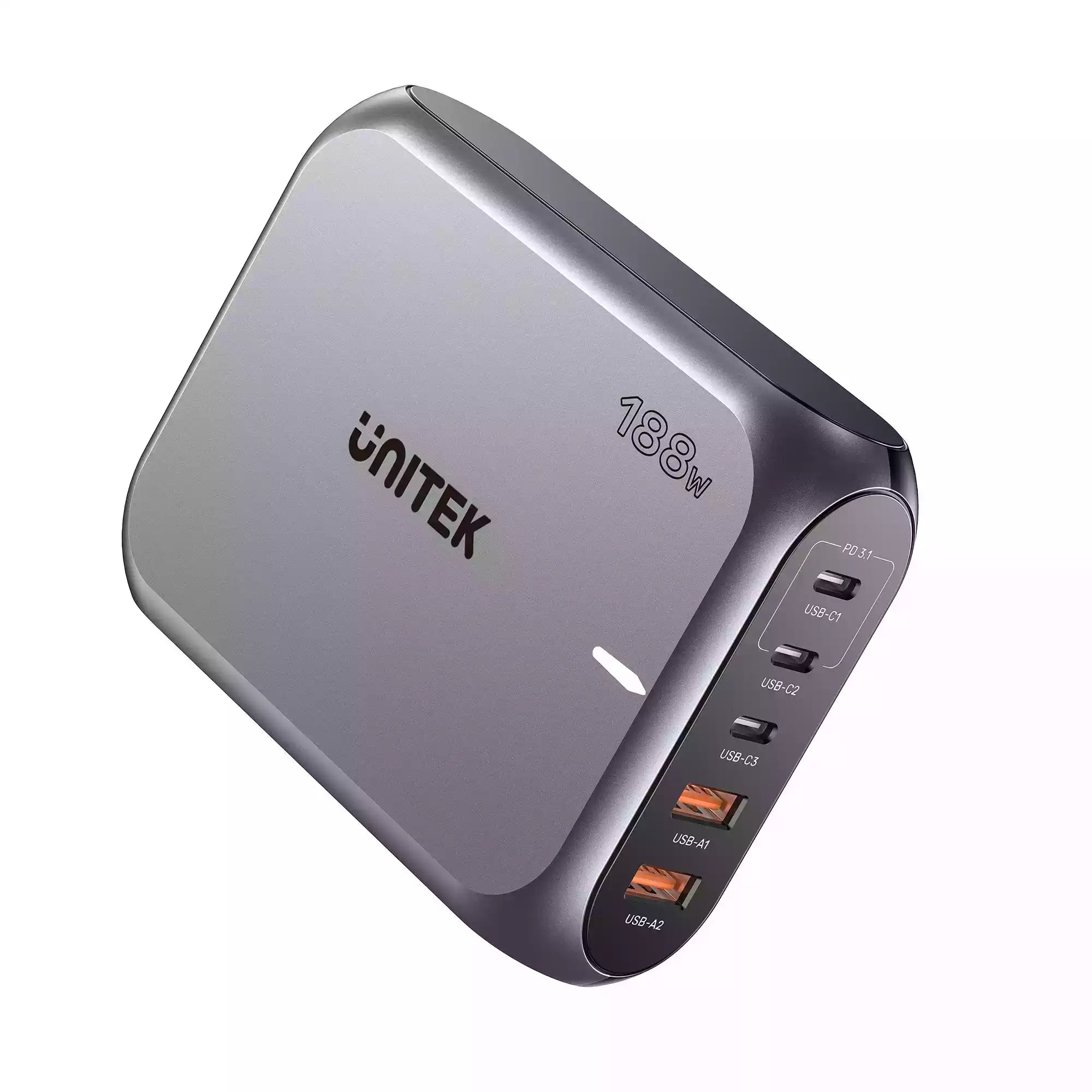 Buy Unitek P1234AGY01-EU 188W PD3.1 Desktop GaN Charging Station from Vmart in Pakistan