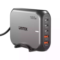 Buy Unitek P1234AGY01-EU 188W PD3.1 Desktop GaN Charging Station from Vmart in Pakistan