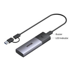 Buy Unitek S1251AGY01 SolidForce Smart Anti-loss M.2 SSD Enclosure Vmart in Pakistan