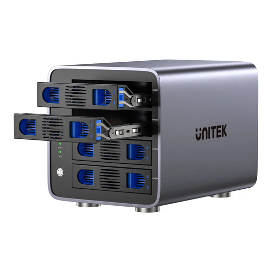 Buy Unitek S1301AGY01-EU 4 Bay RAID External Hard Drive Enclosure Vmart in Pakistan