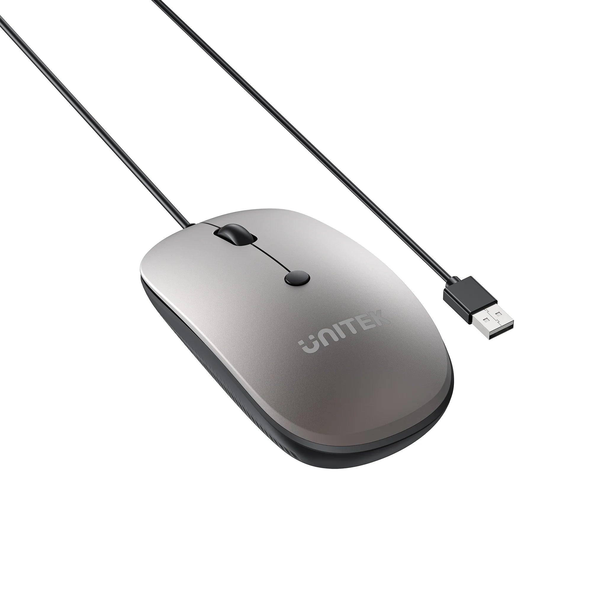 Buy Unitek T060BGY01 SlimTrack Wired Optical Mouse Vmart in Pakistan