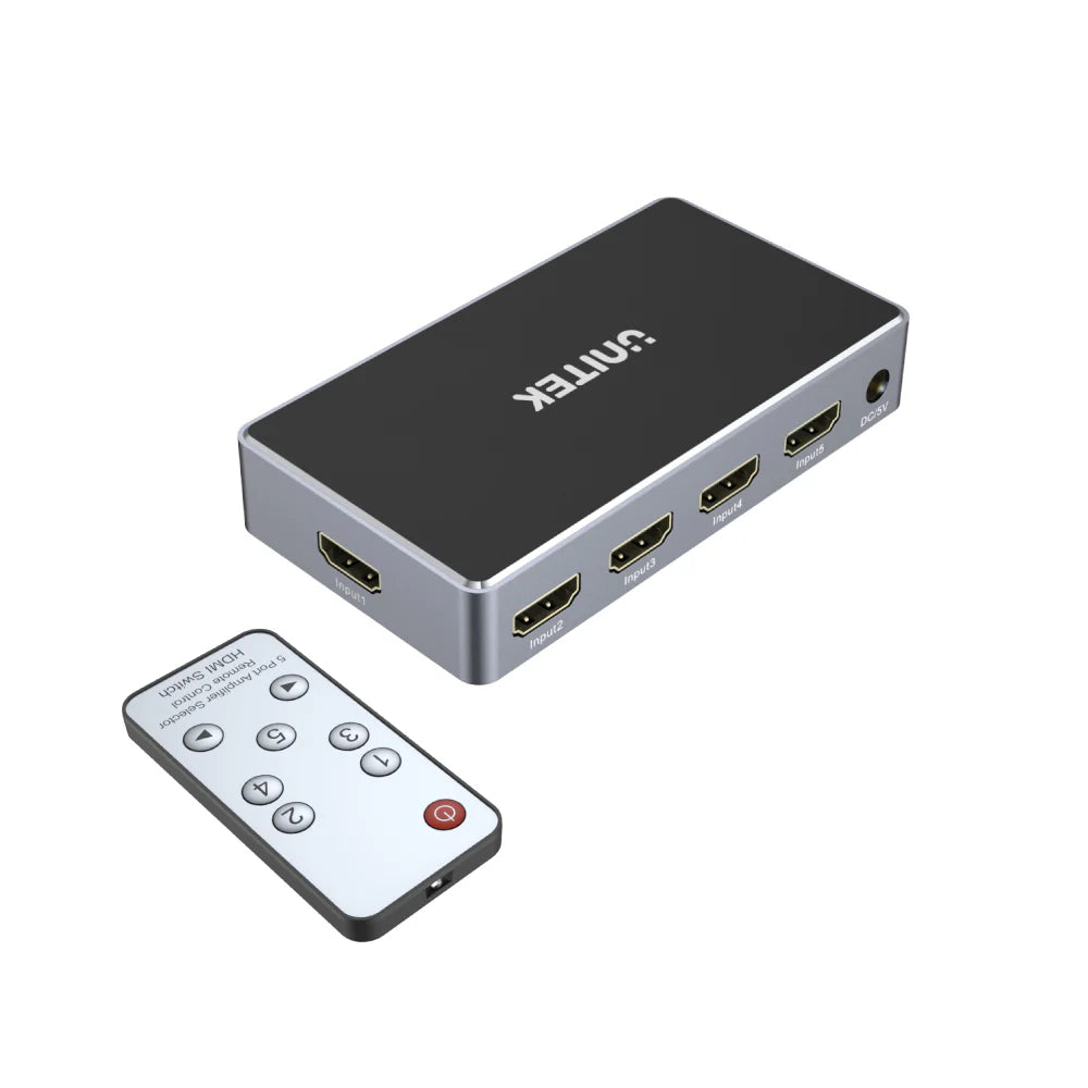 Buy Unitek V1110A 4K HDMI Switch 5 In 1 Out from Vmart in Pakistan