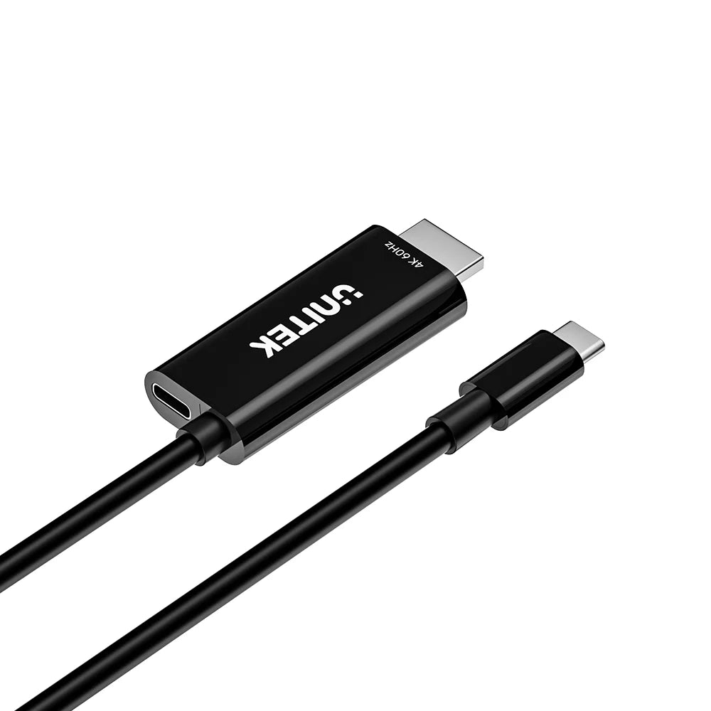 Buy Unitek V1439ABK01 USB-C to HDMI 4K@60Hz Cable with PD 100W 2m from Vmart in Pakistan