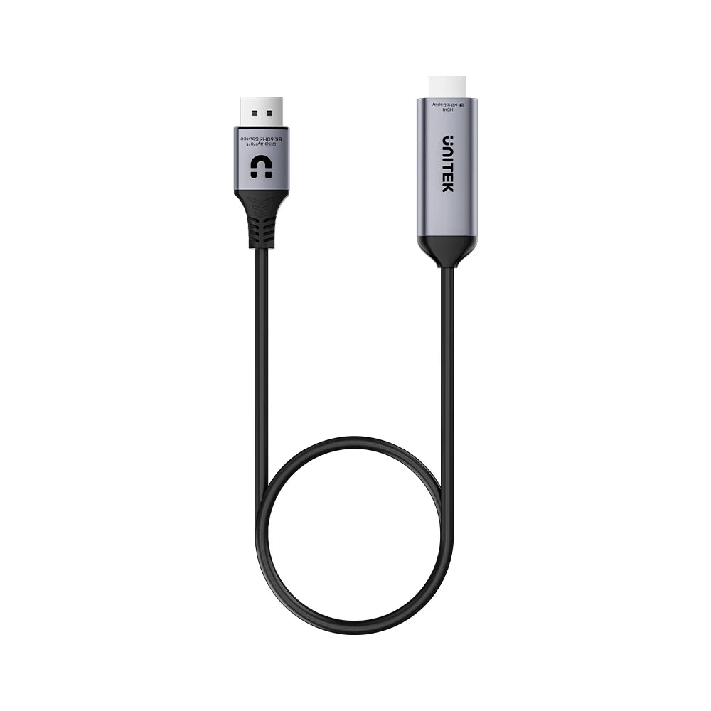Buy Unitek V1616AGY01 8K DisplayPort 1.4 to HDMI Cable 1.8m from Vmart in Pakistan
