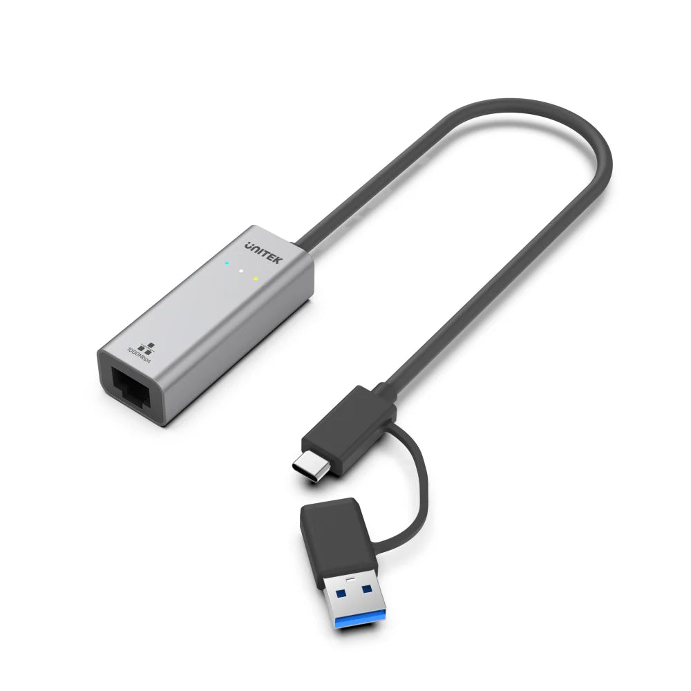 Buy Unitek Y-3465A USB-C/USB-A to Gigabit Ethernet Adapter from Vmart in Pakistan