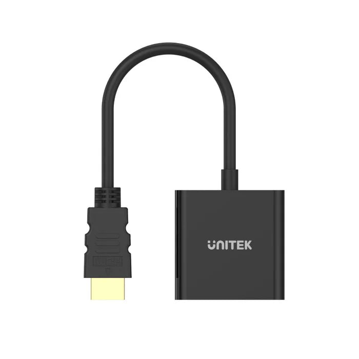 Buy Unitek Y-6333 HDMI to VGA Adapter with 3.5mm for Stereo Audio from Vmart in Pakistan