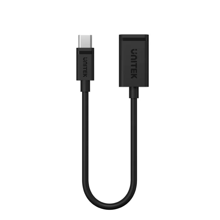 Buy Unitek Y-C476BK USB-C to USB-A Adapter with 5Gbps (USB 3.0) 0.2m from Vmart in Pakistan