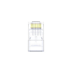 Buy Unitek Y-OT19TP Cat 6 RJ45 (8P8C) Modular Plugs 100 Pack from Vmart in Pakistan
