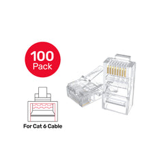 Buy Unitek Y-OT19TP Cat 6 RJ45 (8P8C) Modular Plugs 100 Pack from Vmart in Pakistan