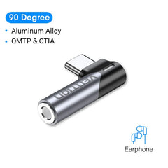 Buy Vention BGWH0 USB-C to 3.5mm Audio Adapter from Vmart in Pakistan