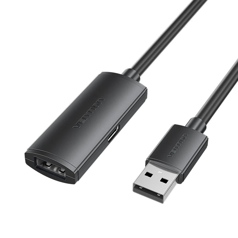 Buy Vention CBKBN USB 2.0 Type-A Male to Type-A Female Active Extension Cable 15m from Vmart in Pakistan
