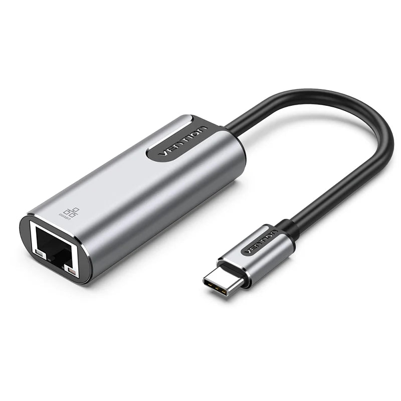 Buy Vention CFNHB USB-C to Gigabit Ethernet Adapter Gray 0.15m from Vmart in Pakistan