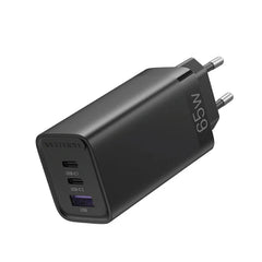 Buy Vention FEDB0 3-Port USB(C+C+A) GaN Charger (65W/30W/30W) EU Black from Vmart in Pakistan