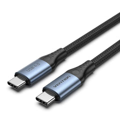 Buy Vention TAVHF Cotton Braided USB 4.0 C Male to C Male 5A Cable 1m from Vmart in Pakistan