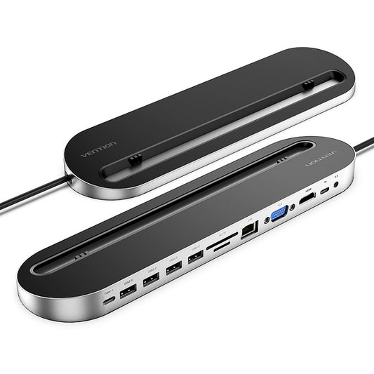 Buy Vention THEBC Multi-function 12-in-1 Type-C Docking Station from Vmart in Pakistan