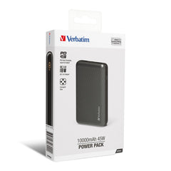 Buy Verbatim 10000mAh 45W Power Pack - Grey from Vmart in Pakistan
