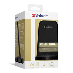 Buy Verbatim 66096 15W Dual Coil Wireless Charger Stand from Vmart in Pakistan
