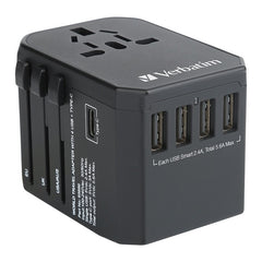 Buy Verbatim 65686 5 Ports Travel Adapter from Vmart in Pakistan