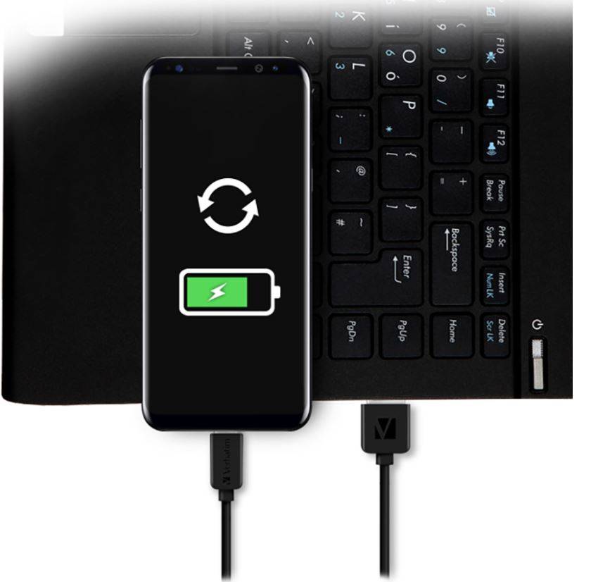 Buy Verbatim 65432 30/120cm Sync & Charge USB-C To USB-A Cable from Vmart in Pakistan