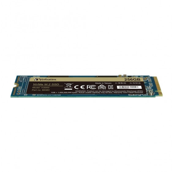 Buy Verbatim 66383 Vi3000 NVMe M.2 Internal SSD - 256GB from Vmart in Pakistan