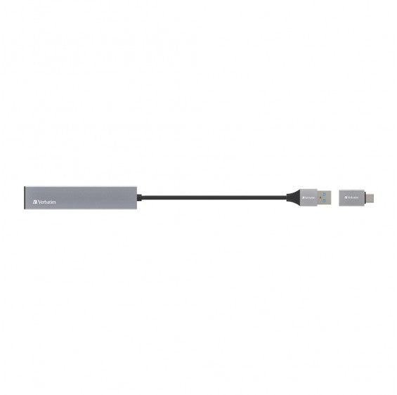 Buy Verbatim 66627 4-in-1 USB 3.1 Hub with Type C Adaptor from Vmart in Pakistan