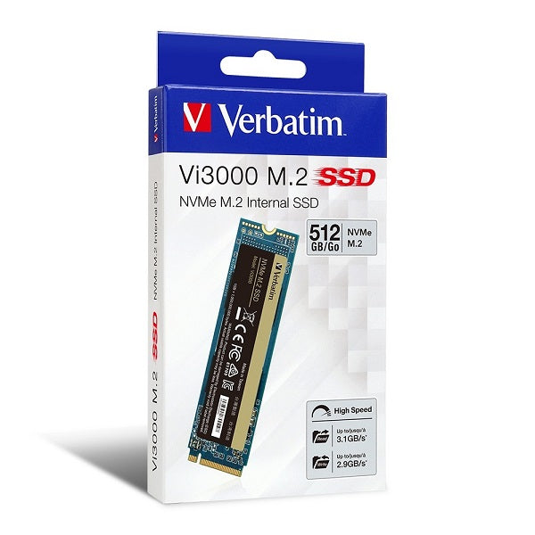 Buy Verbatim 66384 Vi3000 NVMe M.2 Internal SSD - 512GB from Vmart in Pakistan