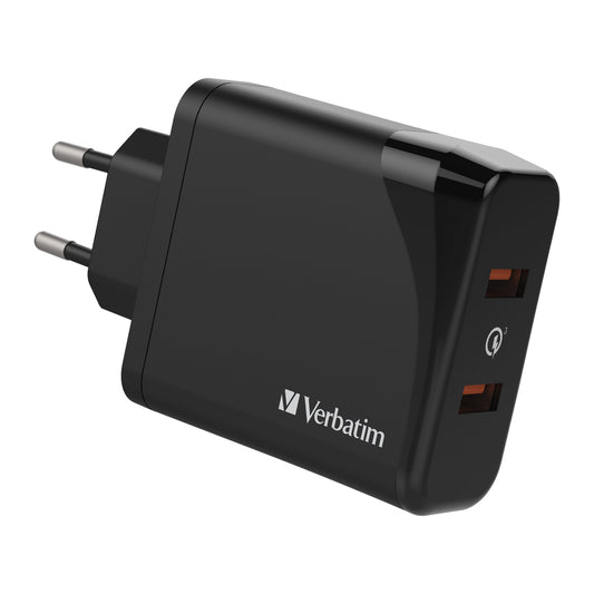 Verbatim 66346 Dual Ports 36W QC3.0 Charger