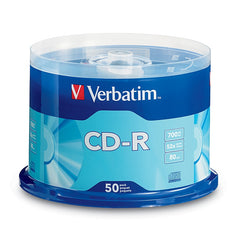 Buy Verbatim 94691 CD-R 700MB 52X with Branded Surface  50pk Spindle from Vmart in Pakistan