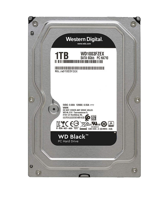 Buy WD Black - Desktop Performance Internal Storage Hard Drive - 1TB from Vmart in Pakistan