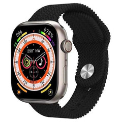 Buy HK9 Pro Smart Watch Gold (Black / Green Strap) from Vmart in Pakistan