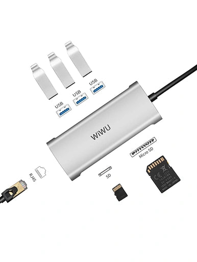 Buy WiWU 631STR 6 in 1 Type C Hub from Vmart in Pakistan