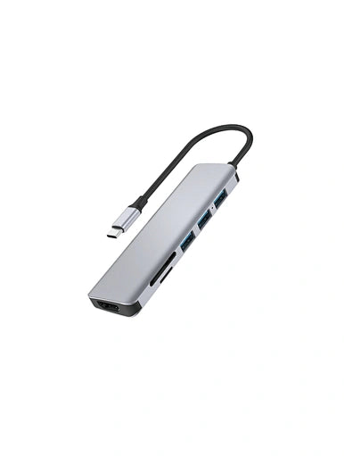 Buy WiWU Alpha 731HC 7 in 1 USB C Hub from Vmart in Pakistan