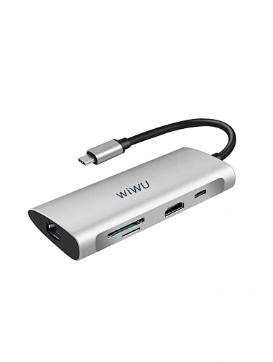 Buy WiWU Alpha 831HRT 8 in 1 Type-C Hub from Vmart in Pakistan