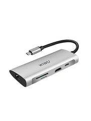 Buy WiWU Alpha 831HRT 8 in 1 Type-C Hub from Vmart in Pakistan