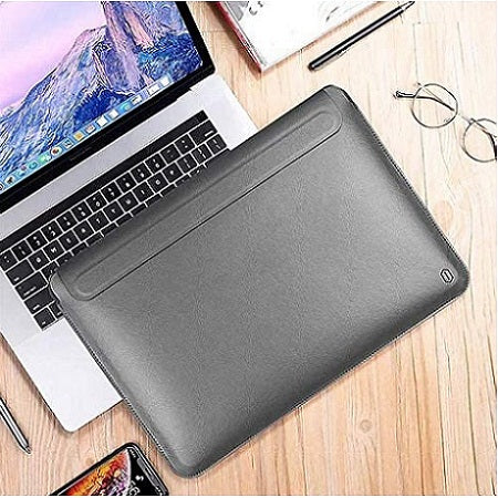 Buy WiWU Skin Pro II PU Leather Sleeve For MacBook Pro 13 Air - Grey from Vmart in Pakistan