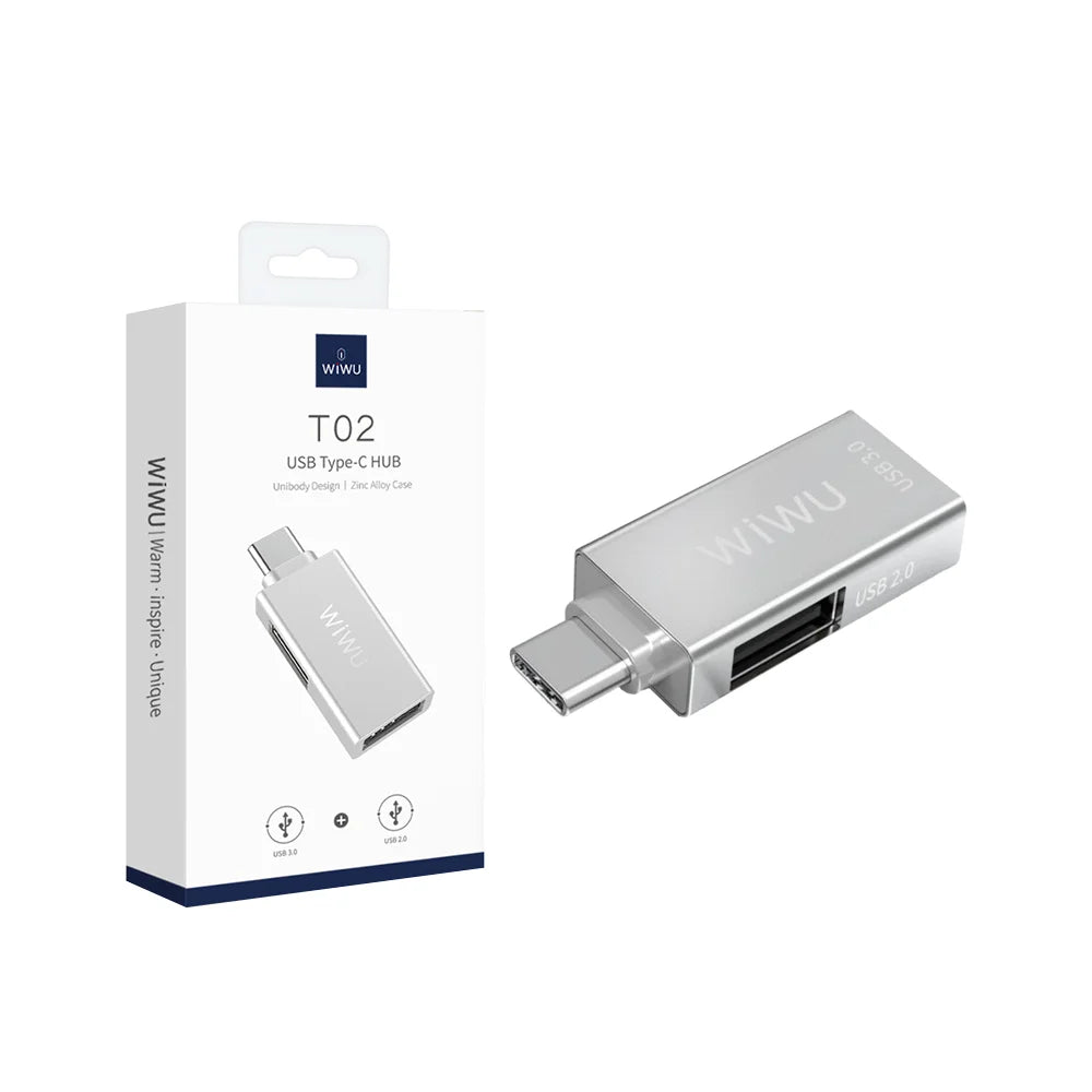 Buy WiWU T02 USB Type-C Hub from Vmart in Pakistan