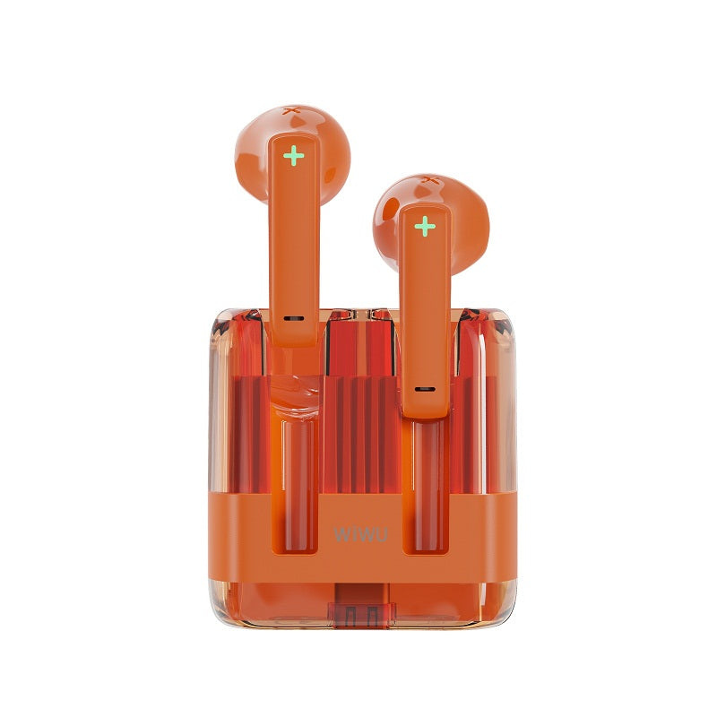 Buy WiWU T21 Crystal Wireless Stereo Earbuds from Vmart in Pakistan