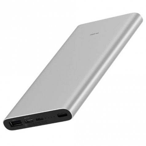 Buy Xiaomi Mi Power Bank 3 Fast Charging 18W (10,000 mAh) - Silver from Vmart in Pakistan