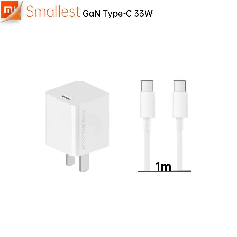 Buy Xiaomi Mi GaN Charger Type-C 33W With Cable from Vmart in Pakistan