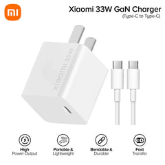 Buy Xiaomi Mi GaN Charger Type-C 33W With Cable from Vmart in Pakistan