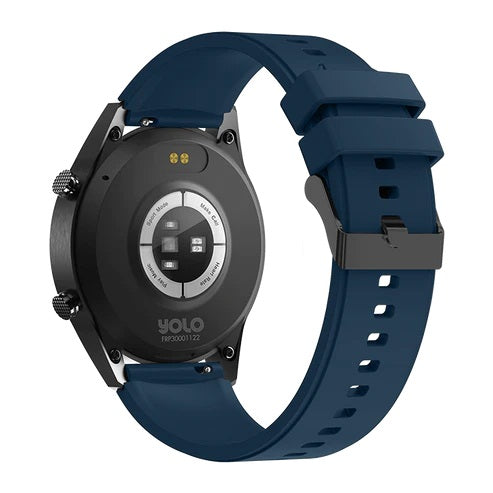 Buy Yolo Fortuner Pro Smart Watch - Mystery Black with Denim Blue from Vmart in Pakistan