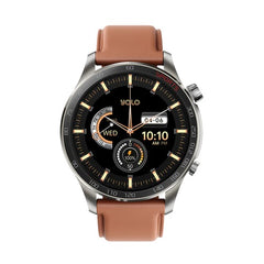 Buy Yolo Ultron Leather Smart Watch - Chrome Silver from Vmart in Pakistan